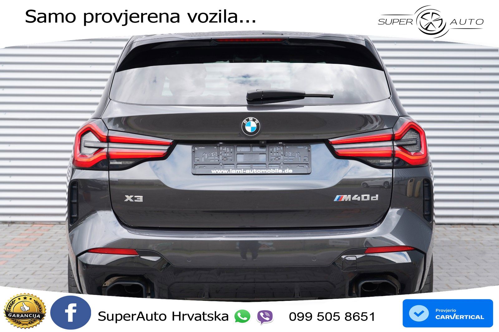 BMW X3 M40d xDrive Steptronic LED+GR SJED+ACC