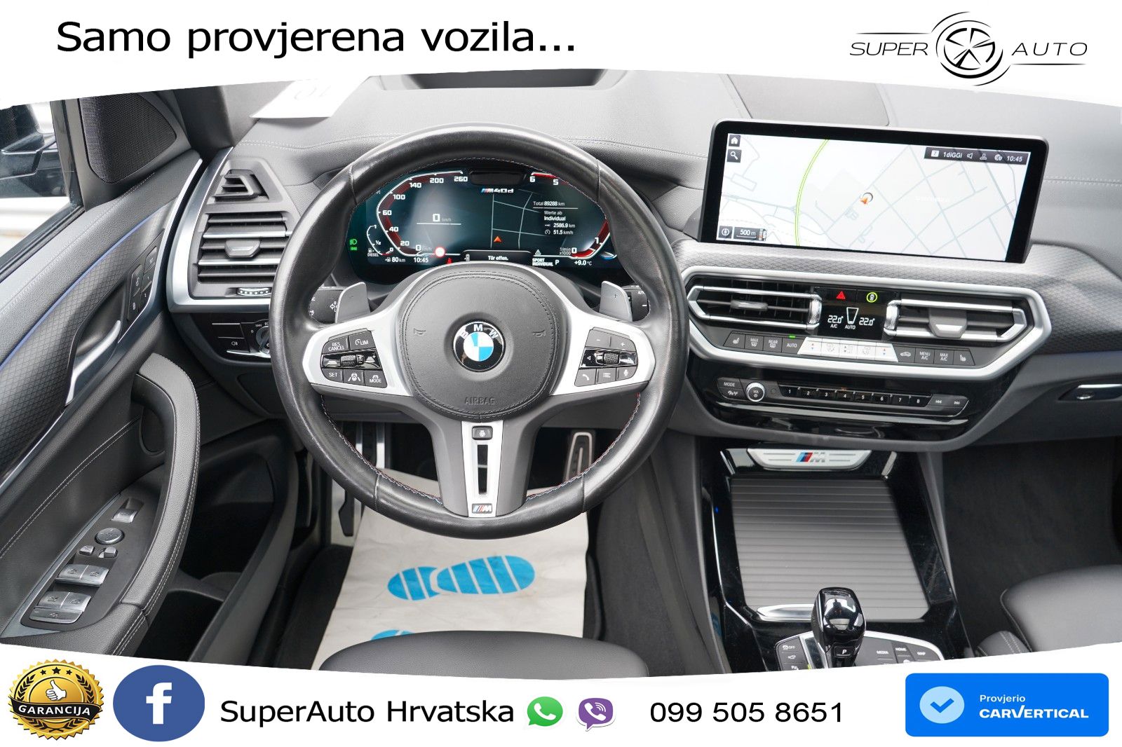BMW X3 M40d xDrive Steptronic LED+GR SJED+ACC