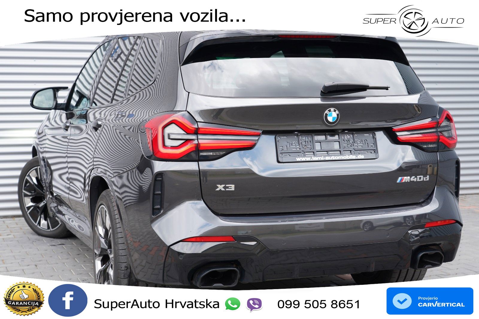 BMW X3 M40d xDrive Steptronic LED+GR SJED+ACC