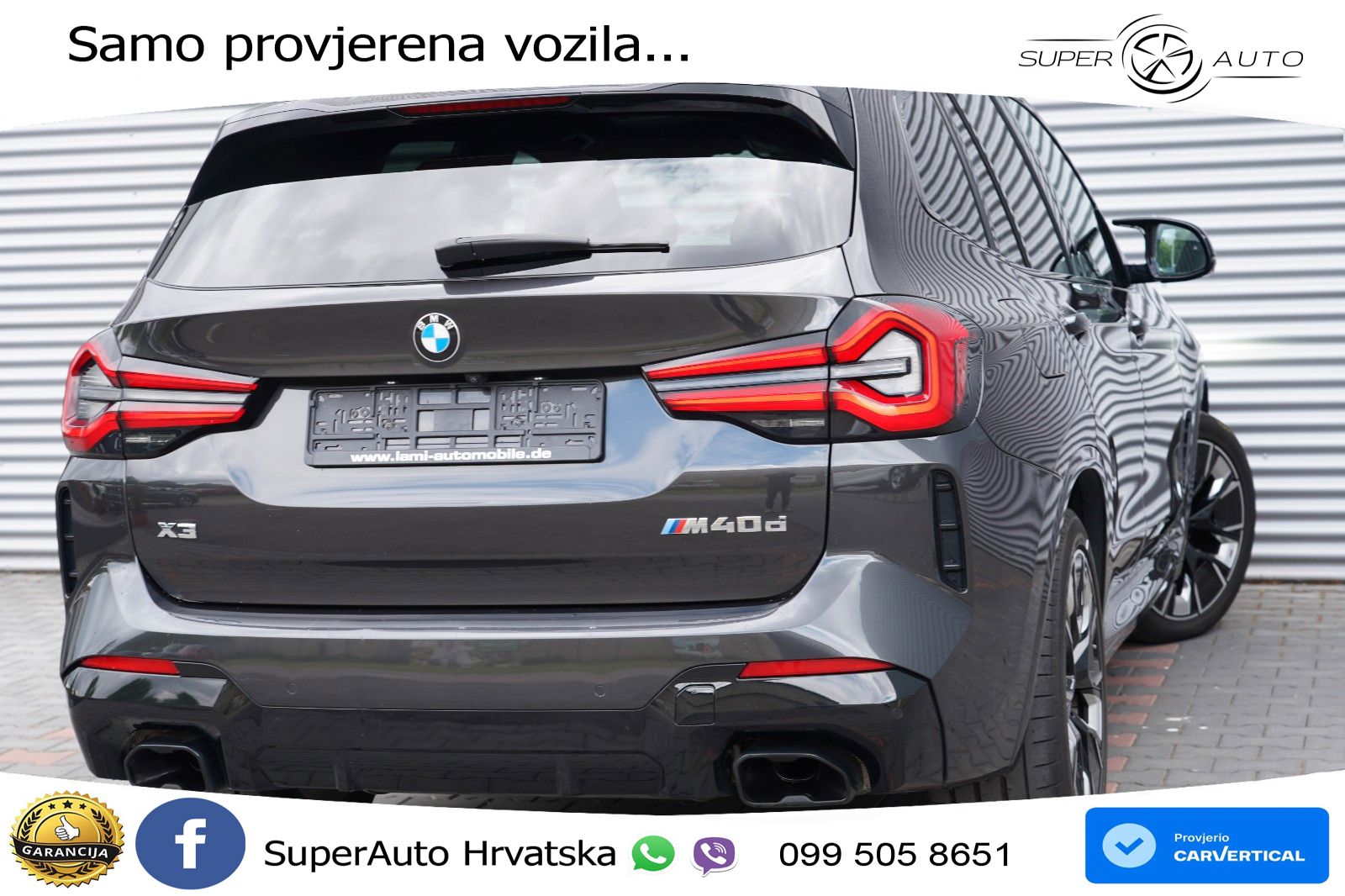 BMW X3 M40d xDrive Steptronic LED+GR SJED+ACC