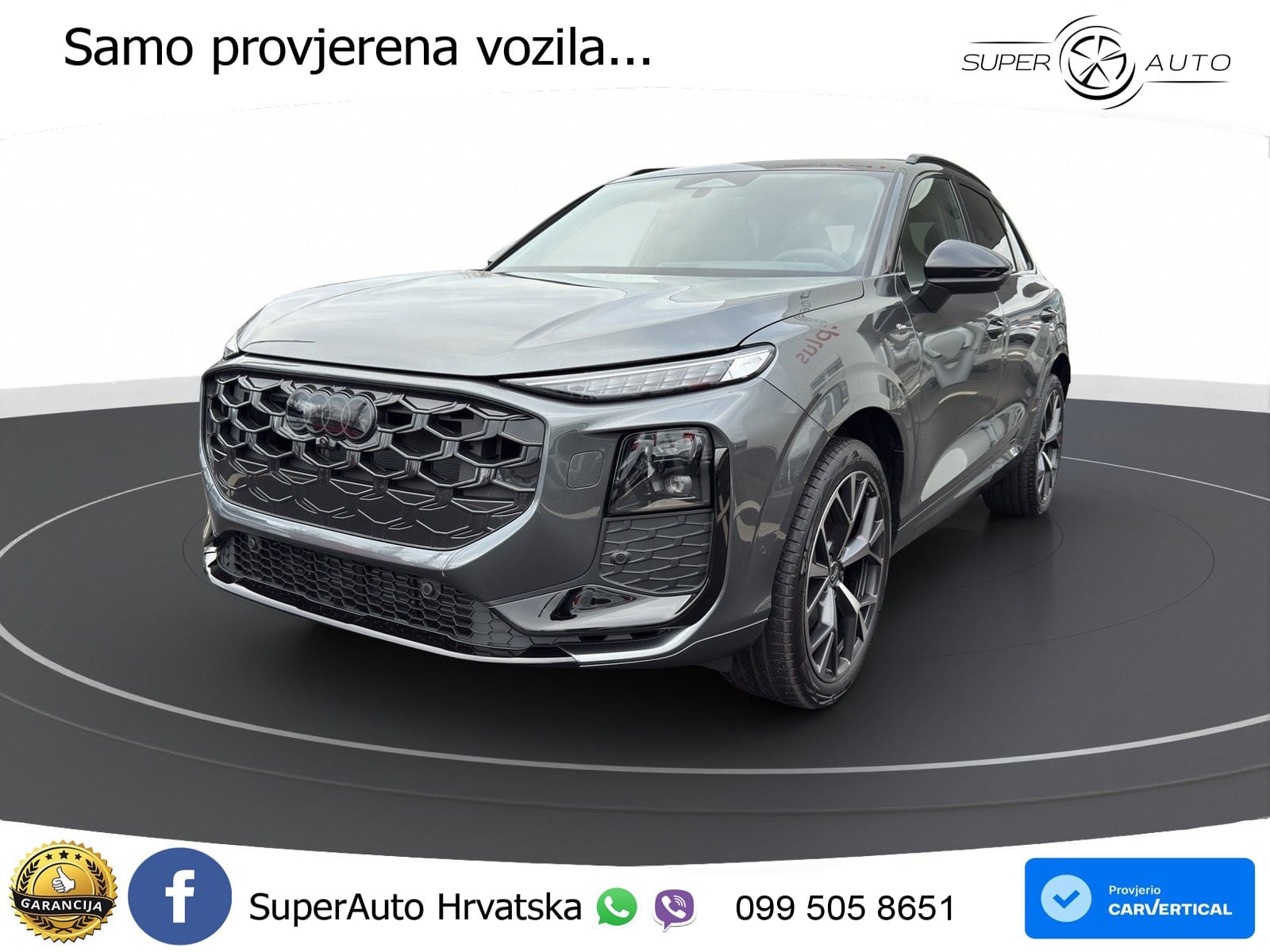 Audi Q3 2.0 TFSI (265 KS) quattro S tronic LED+GR SJED+ACC