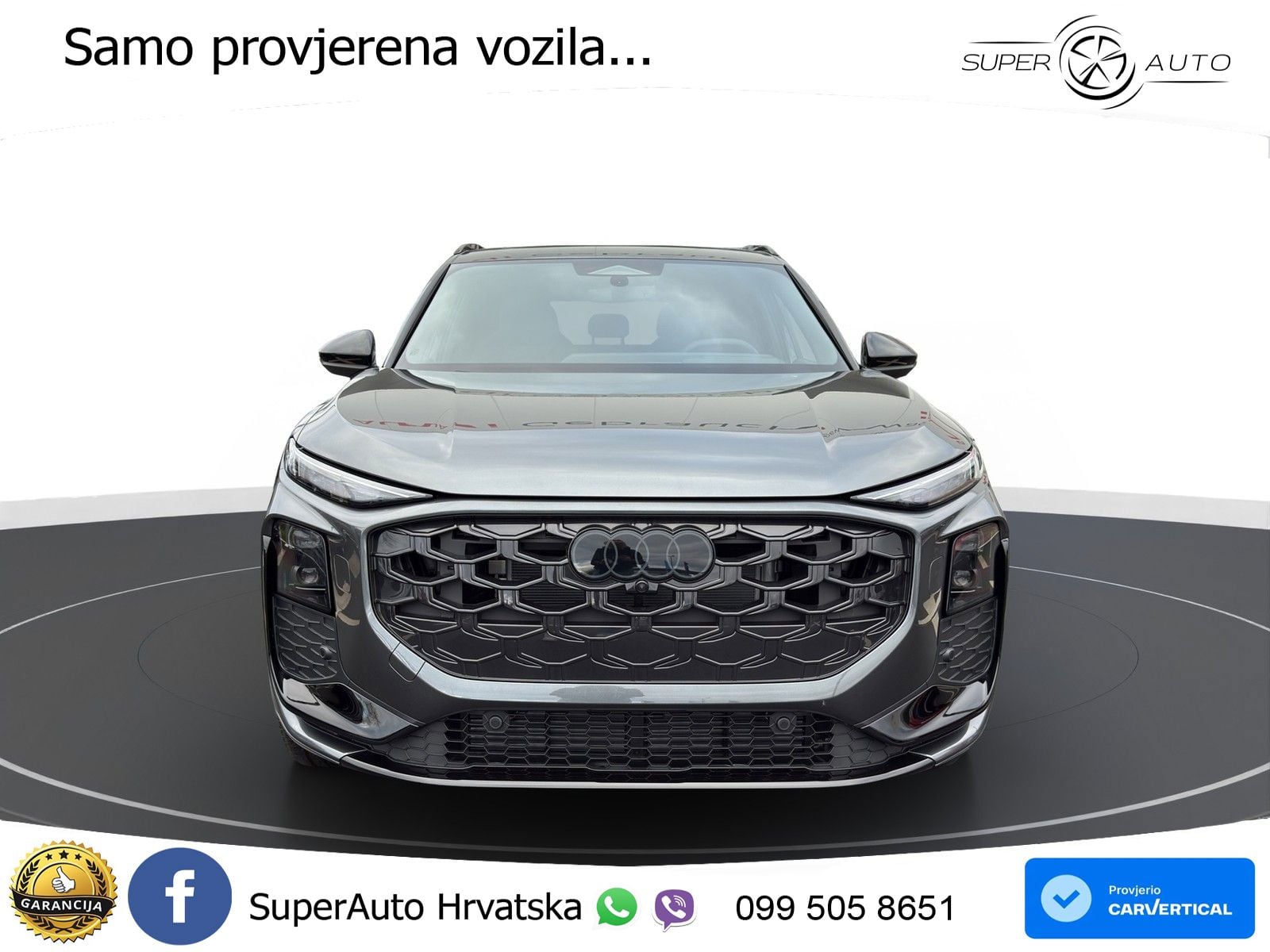 Audi Q3 2.0 TFSI (265 KS) quattro S tronic LED+GR SJED+ACC