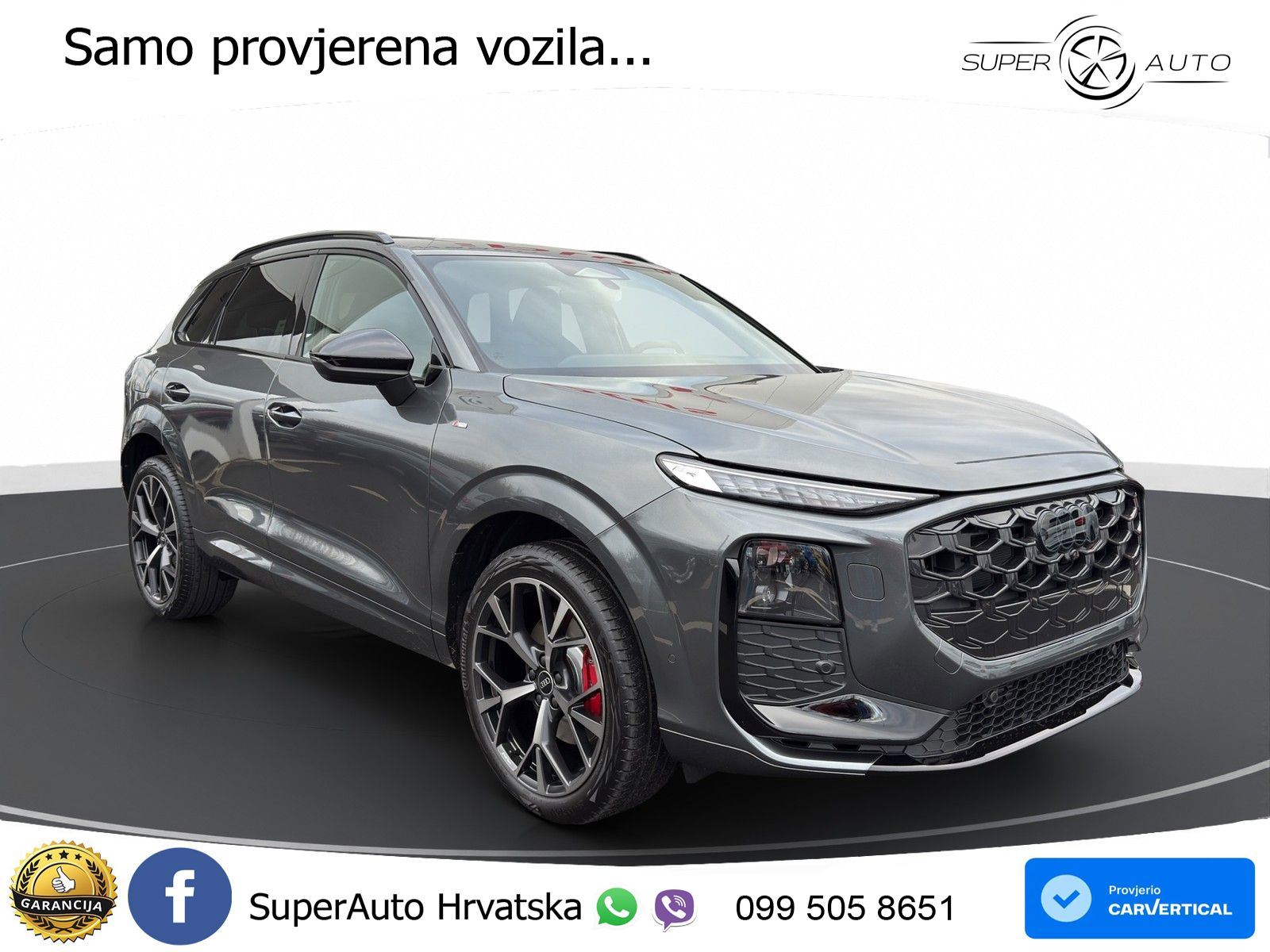 Audi Q3 2.0 TFSI (265 KS) quattro S tronic LED+GR SJED+ACC