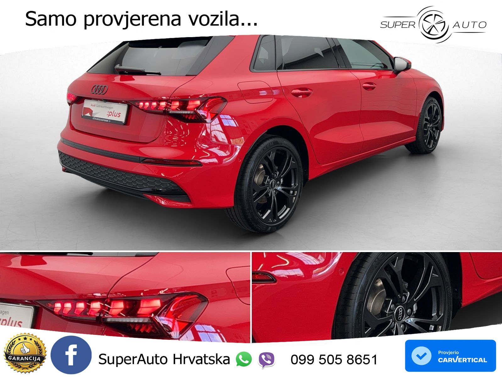 Audi A3 Sportback 40 TFSI e (204 KS) Plug-in Hybrid S tronic advanced MATRIX+GR SJED+KAM