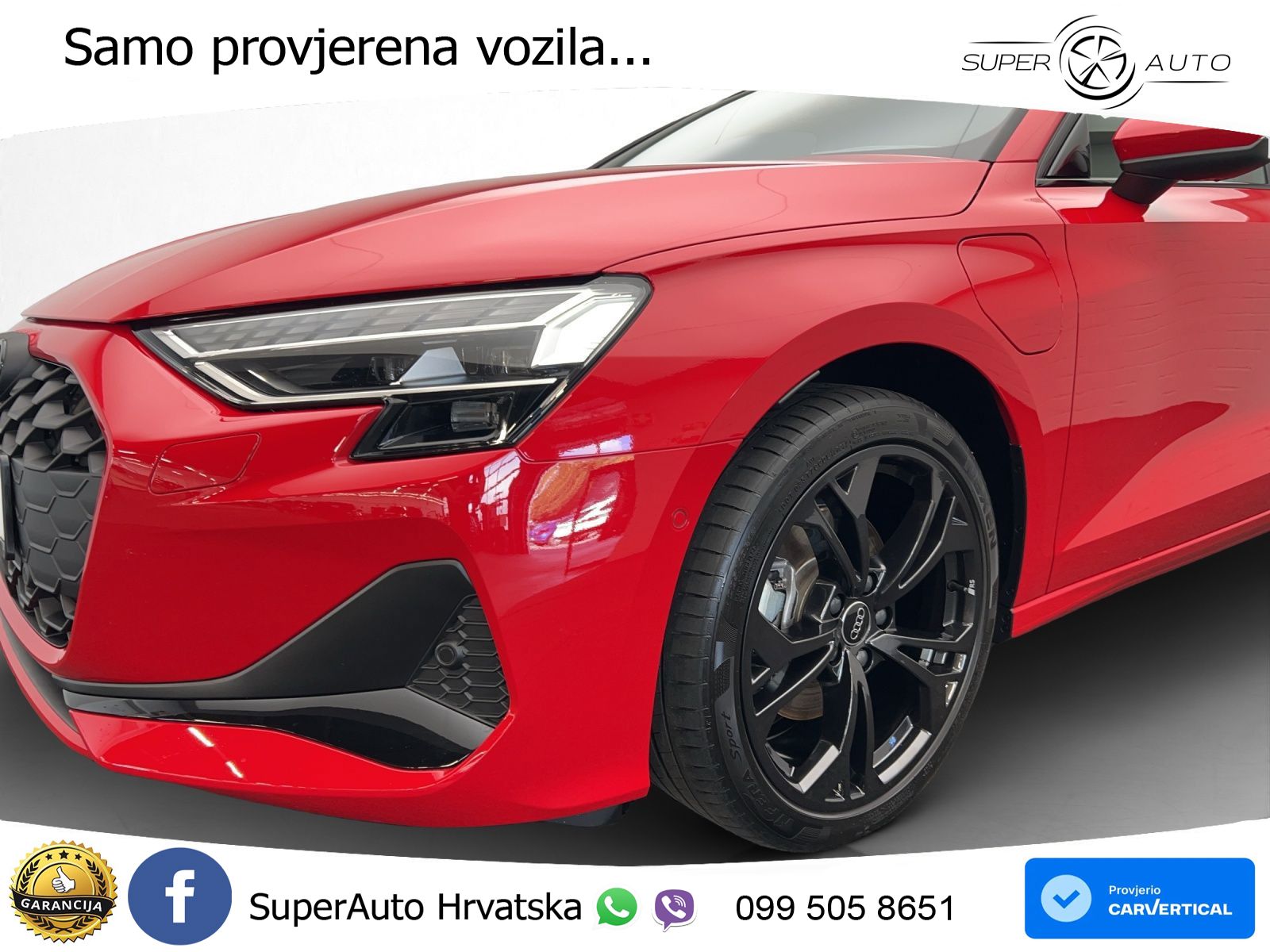 Audi A3 Sportback 40 TFSI e (204 KS) Plug-in Hybrid S tronic advanced MATRIX+GR SJED+KAM