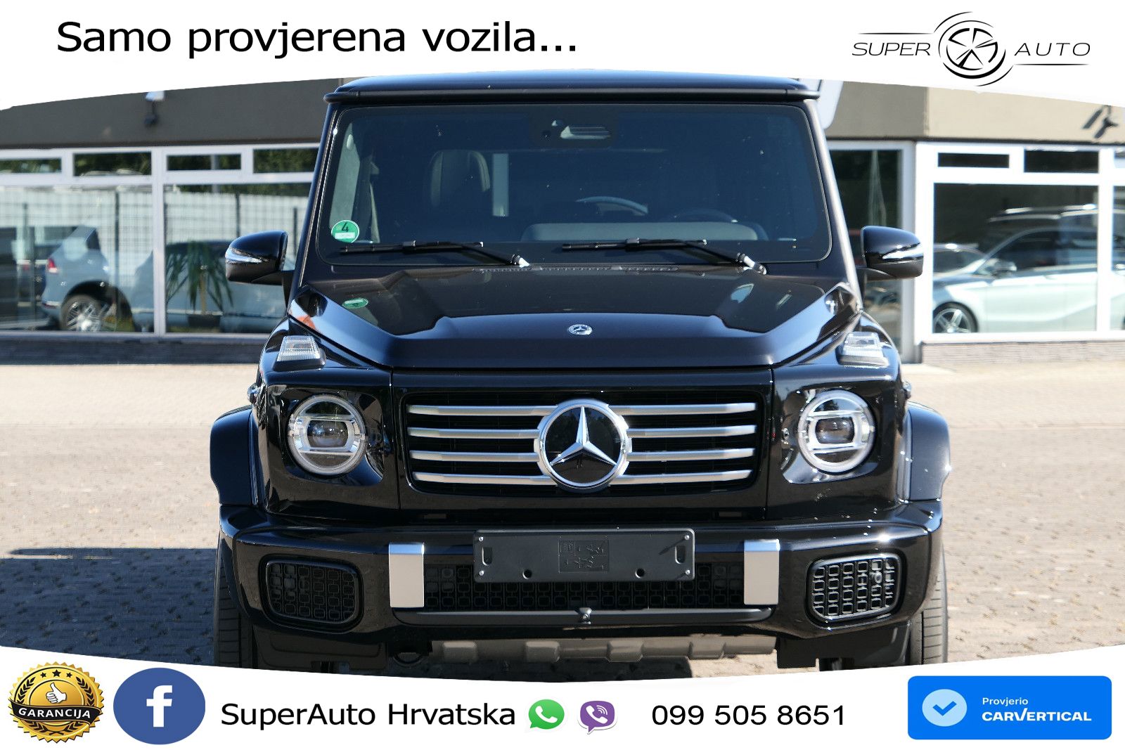 Mercedes G 450d Long (367 KS) 4MATIC 9G-TRONIC Exclusive LED+GR SJED+ACC