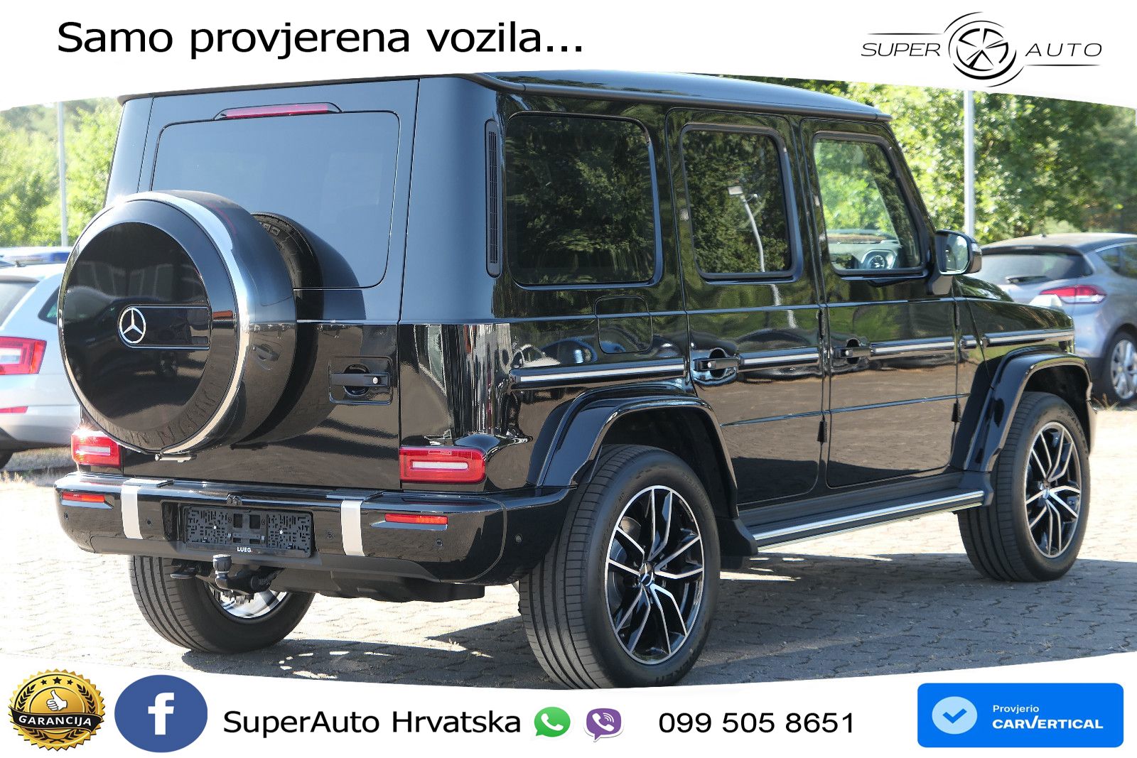 Mercedes G 450d Long (367 KS) 4MATIC 9G-TRONIC Exclusive LED+GR SJED+ACC