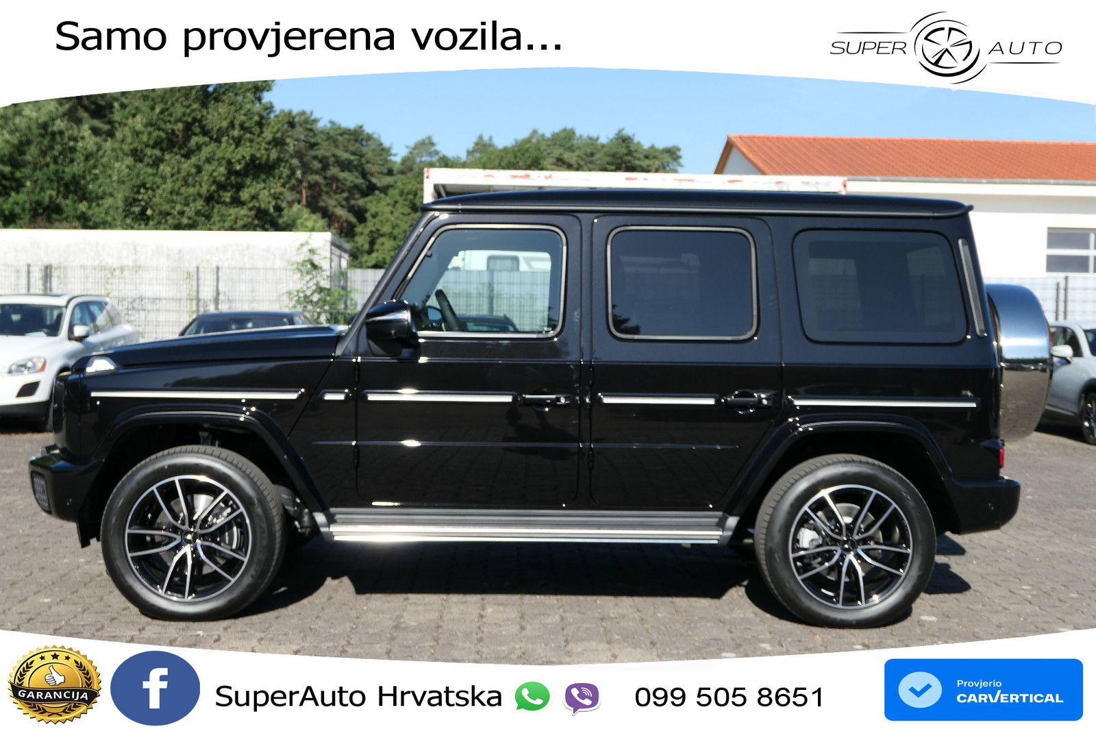 Mercedes G 450d Long (367 KS) 4MATIC 9G-TRONIC Exclusive LED+GR SJED+ACC