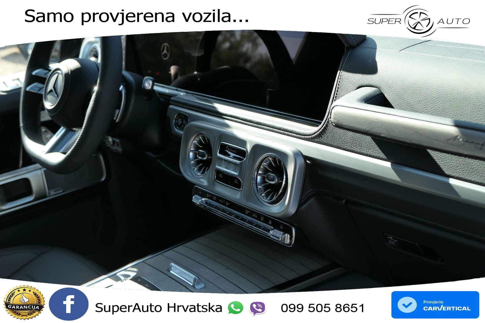 Mercedes G 450d Long (367 KS) 4MATIC 9G-TRONIC Exclusive LED+GR SJED+ACC