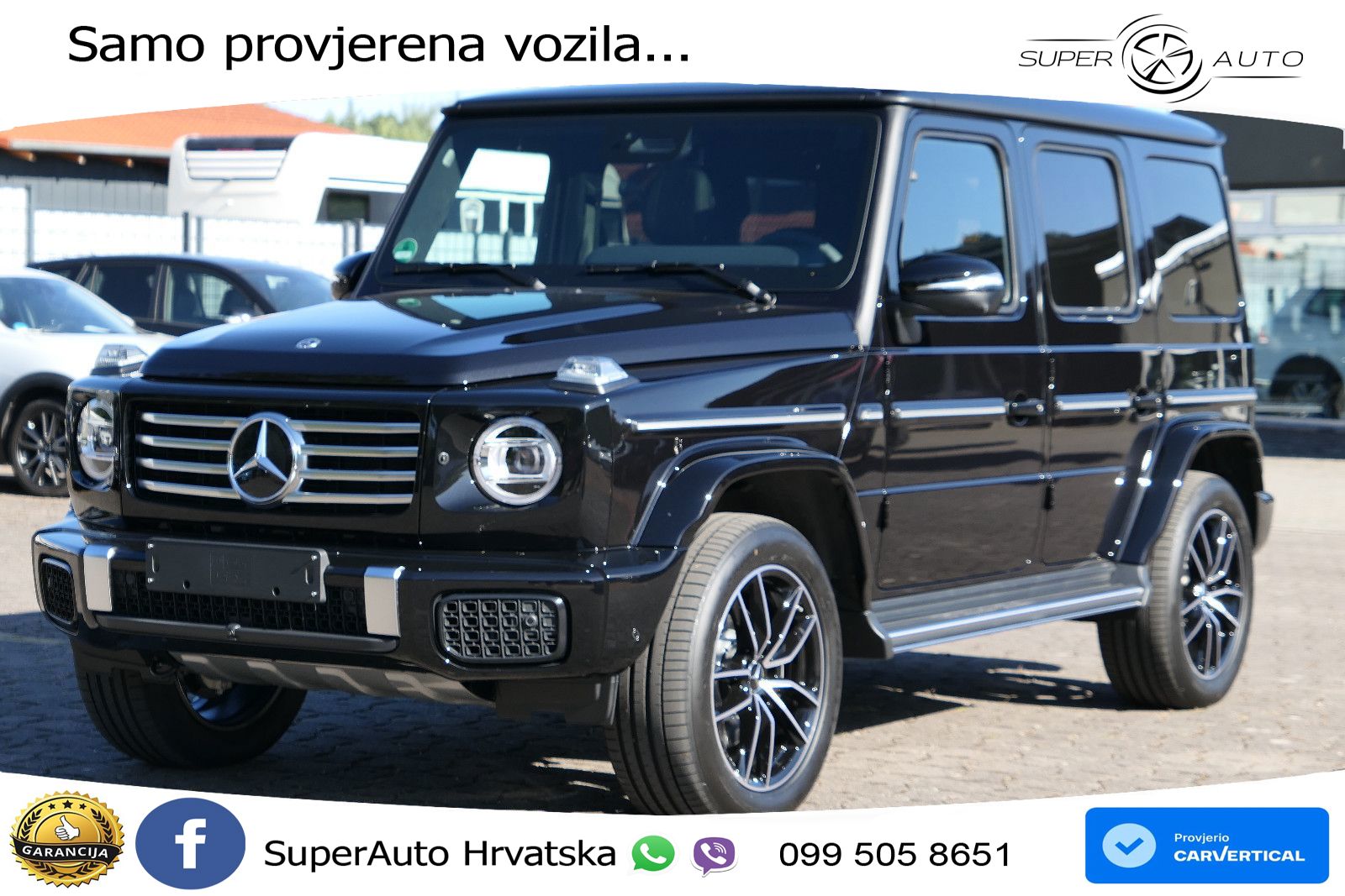 Mercedes G 450d Long (367 KS) 4MATIC 9G-TRONIC Exclusive LED+GR SJED+ACC