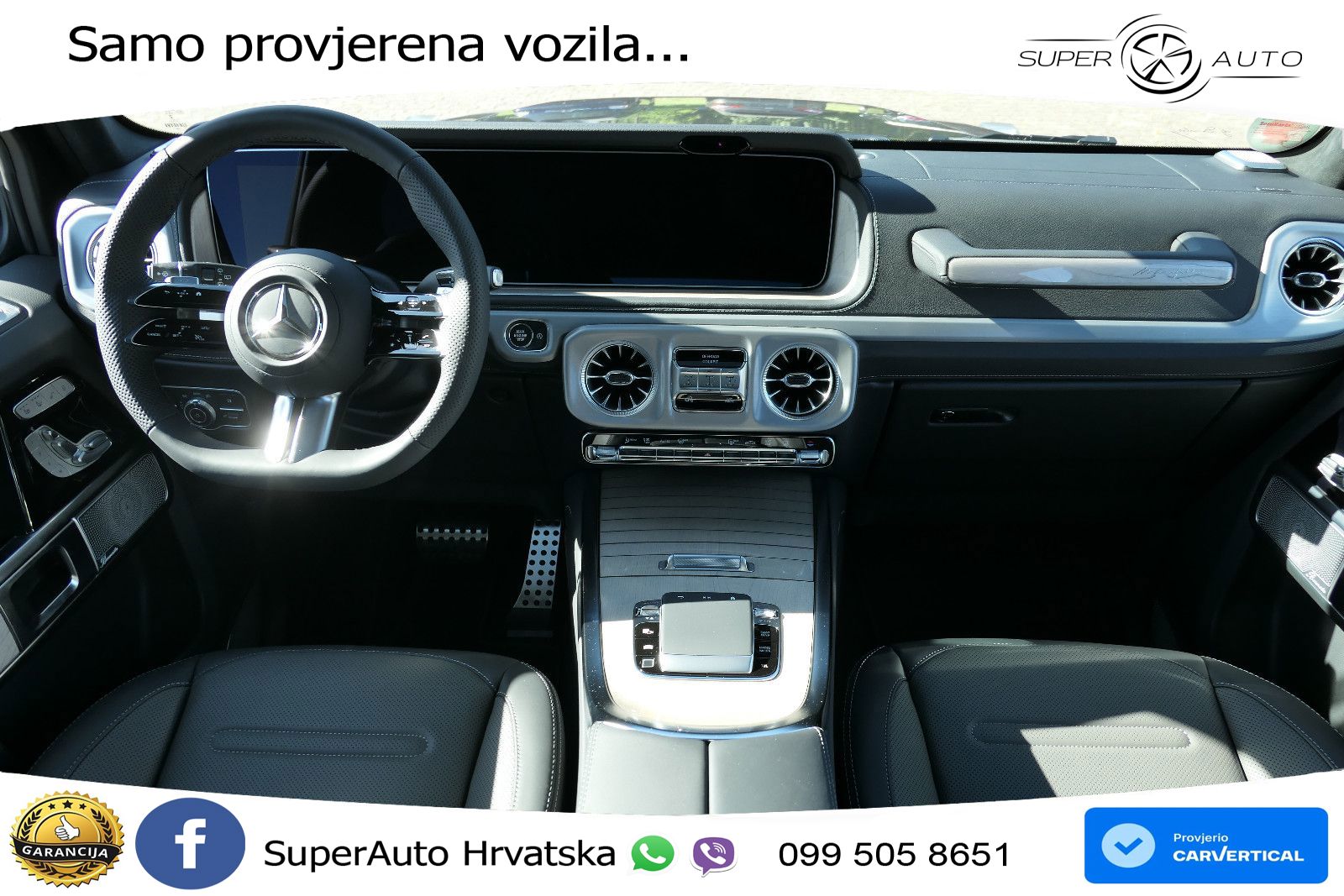 Mercedes G 450d Long (367 KS) 4MATIC 9G-TRONIC Exclusive LED+GR SJED+ACC