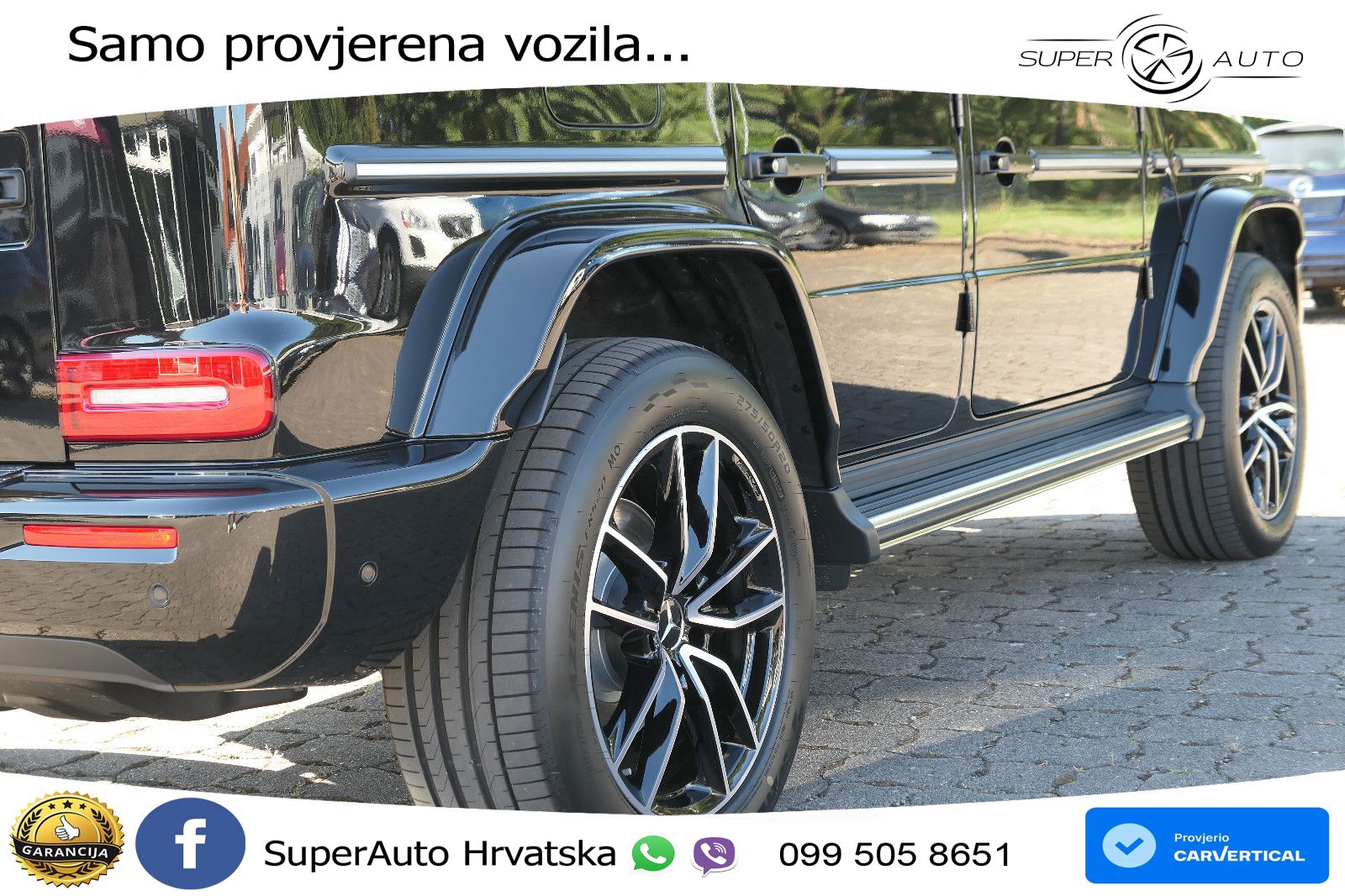 Mercedes G 450d Long (367 KS) 4MATIC 9G-TRONIC Exclusive LED+GR SJED+ACC