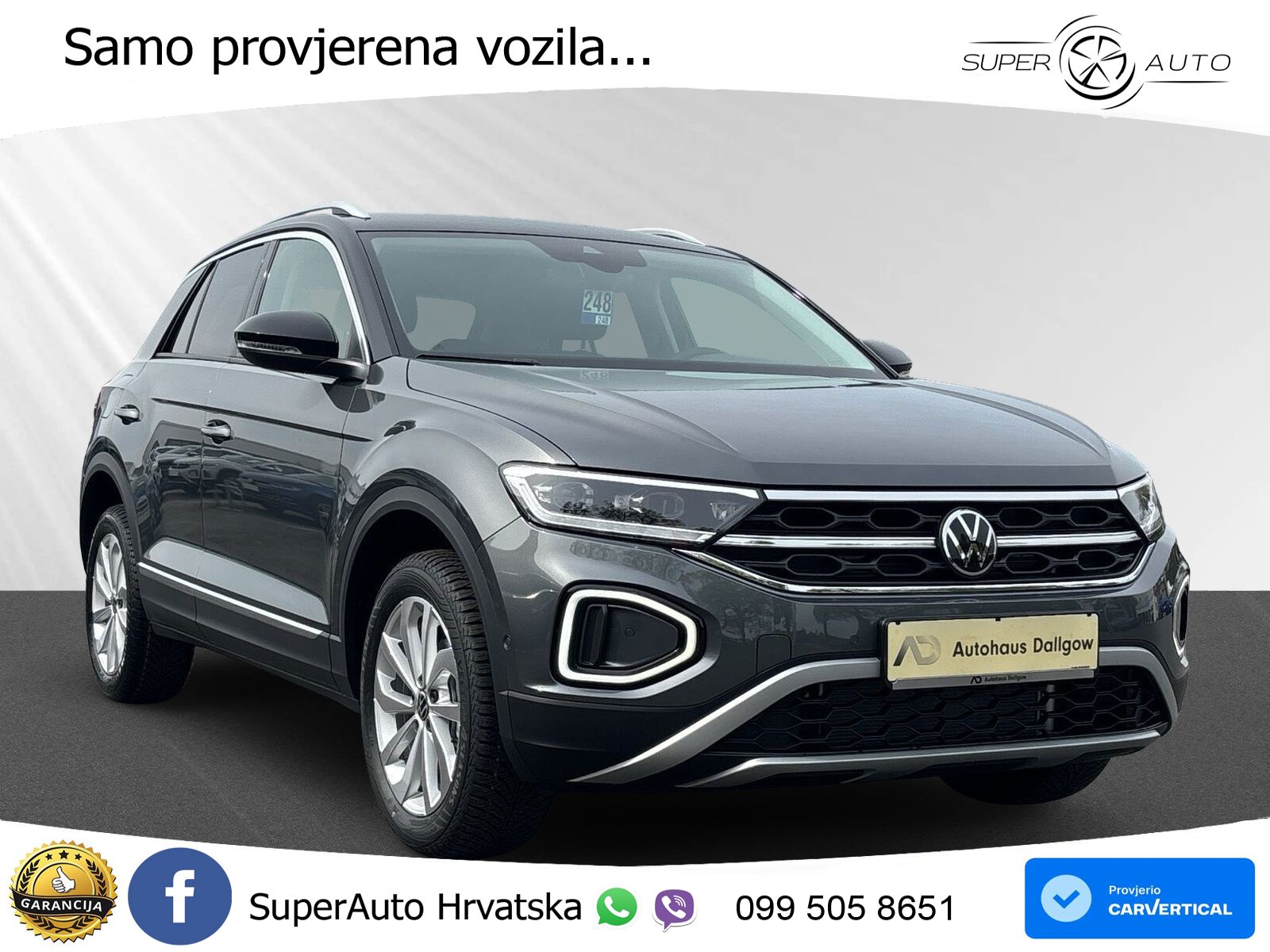 Volkswagen T-Roc 1.5 TSI (150 KS) DSG LED+GR SJED+ACC