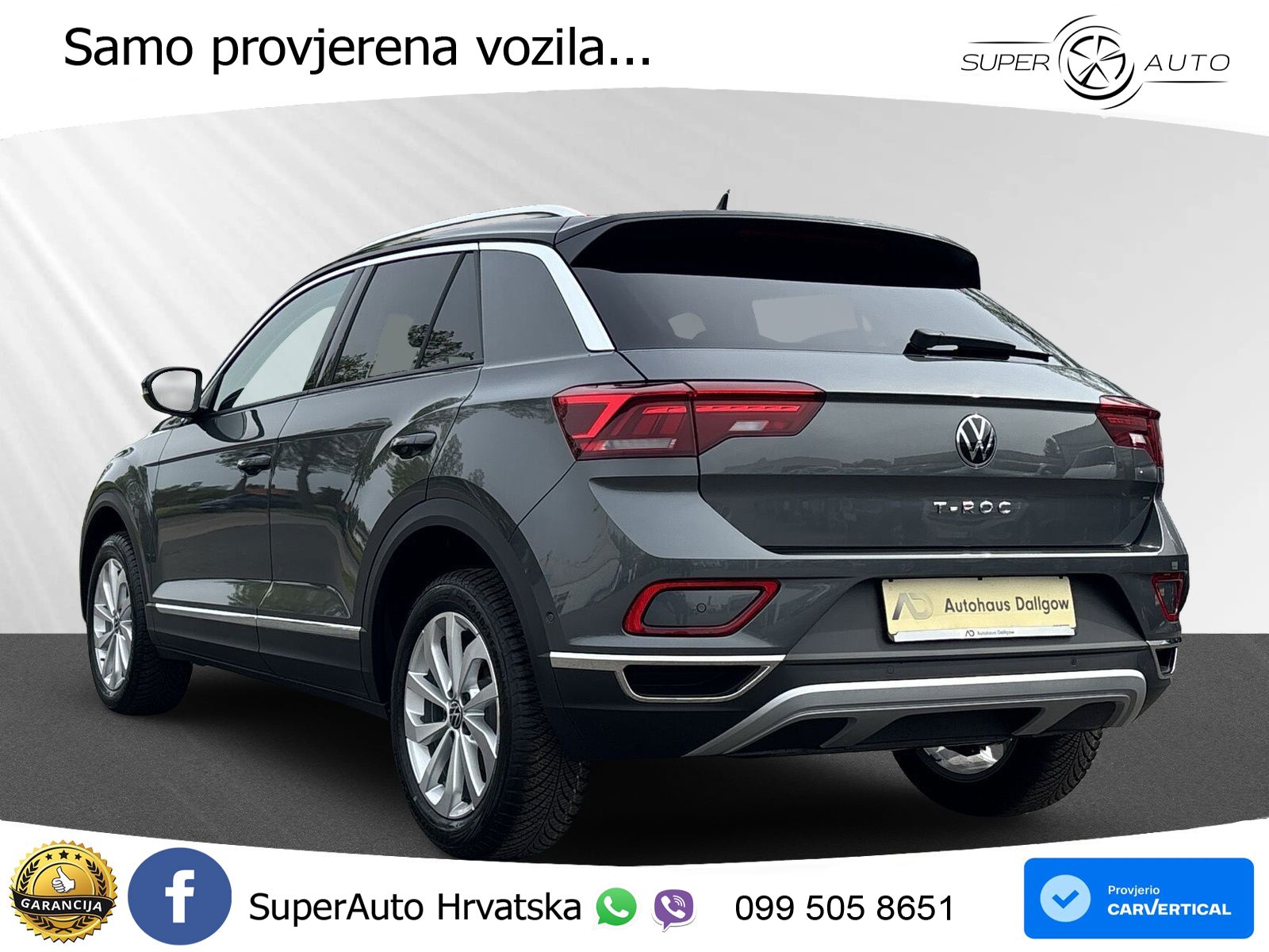 Volkswagen T-Roc 1.5 TSI (150 KS) DSG LED+GR SJED+ACC