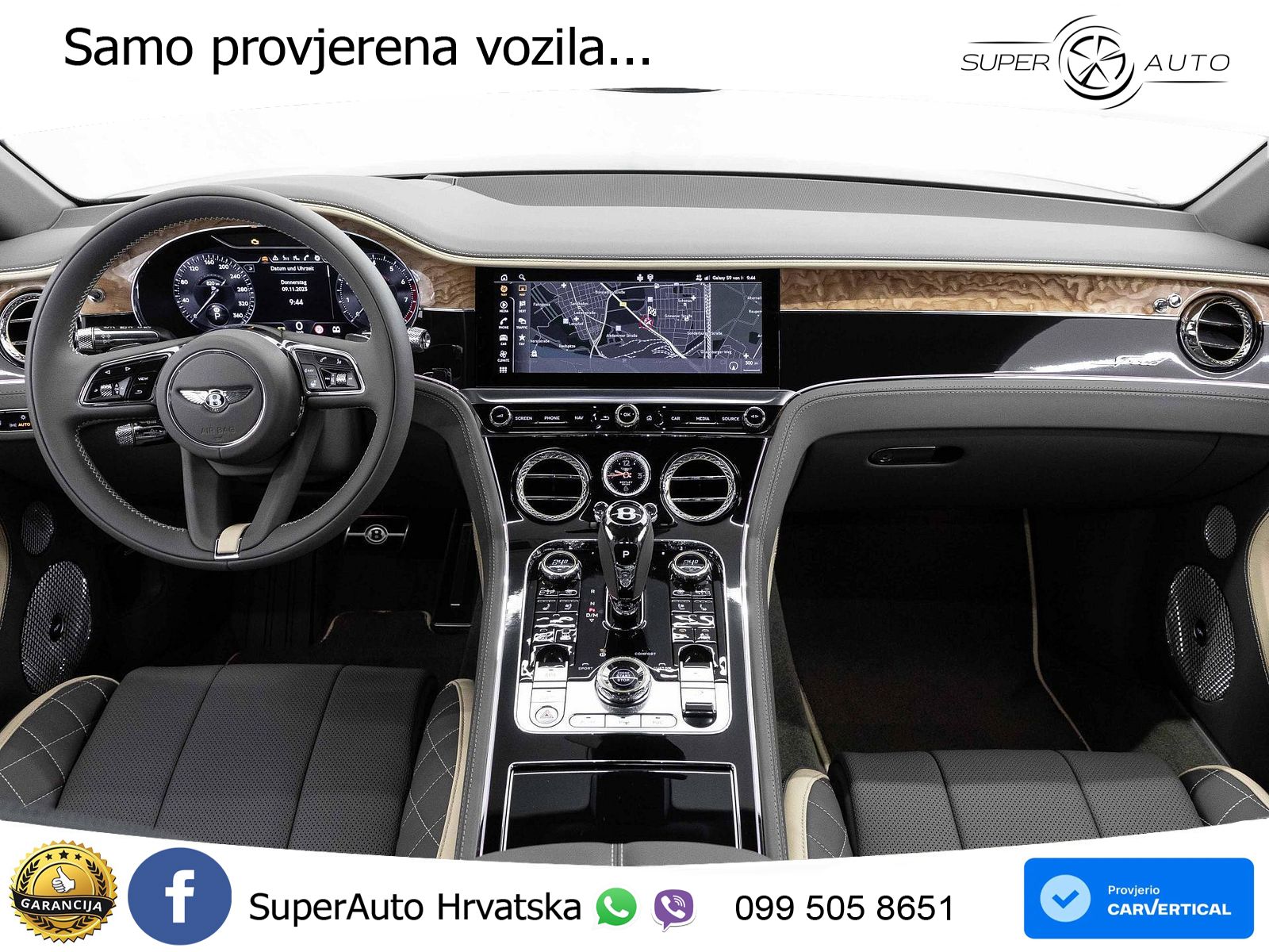 Bentley Continental GT III Speed 6.0 TSI W12 (659 KS) AWD DCT ZRAČNI+ACC+GR SJED+KAM