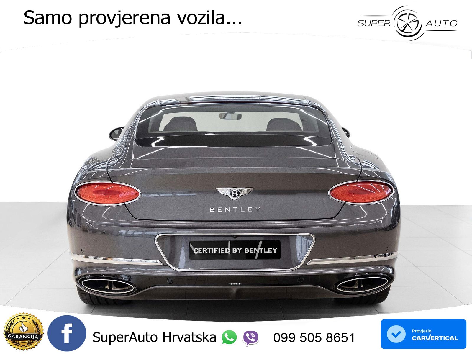 Bentley Continental GT III Speed 6.0 TSI W12 (659 KS) AWD DCT ZRAČNI+ACC+GR SJED+KAM