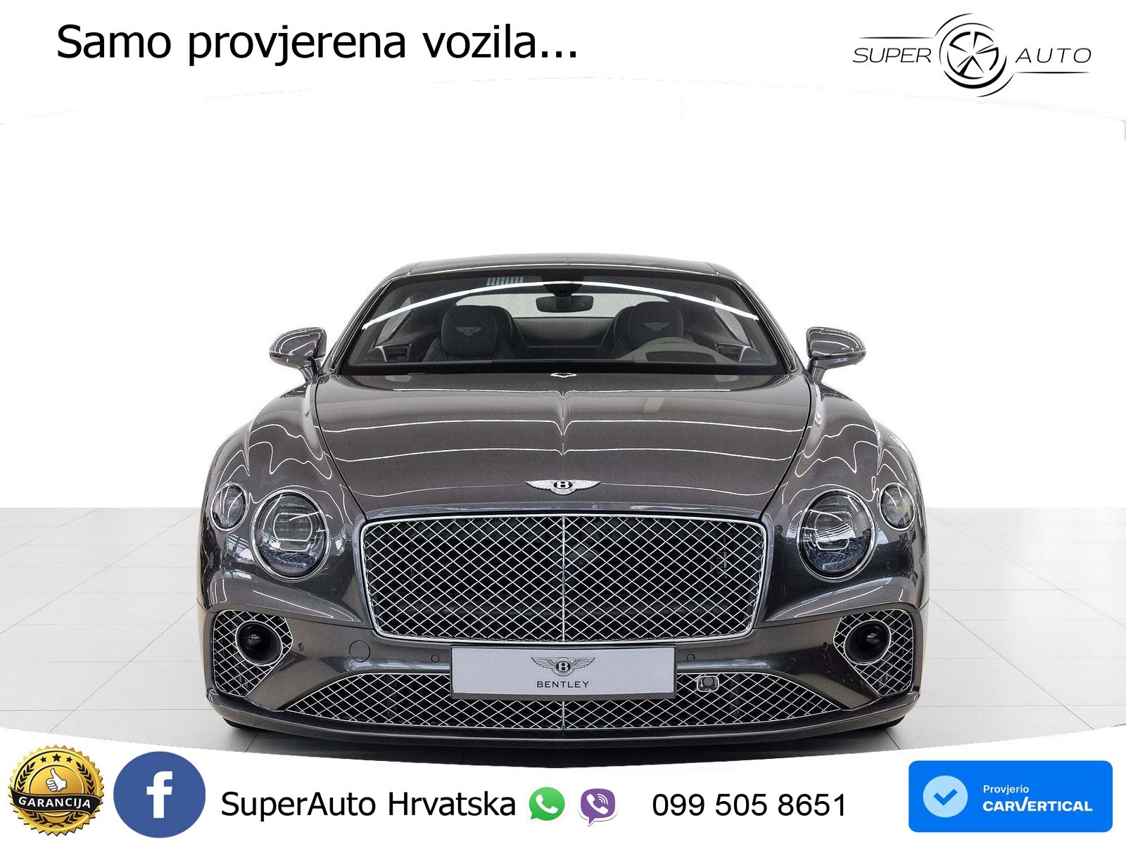 Bentley Continental GT III Speed 6.0 TSI W12 (659 KS) AWD DCT ZRAČNI+ACC+GR SJED+KAM
