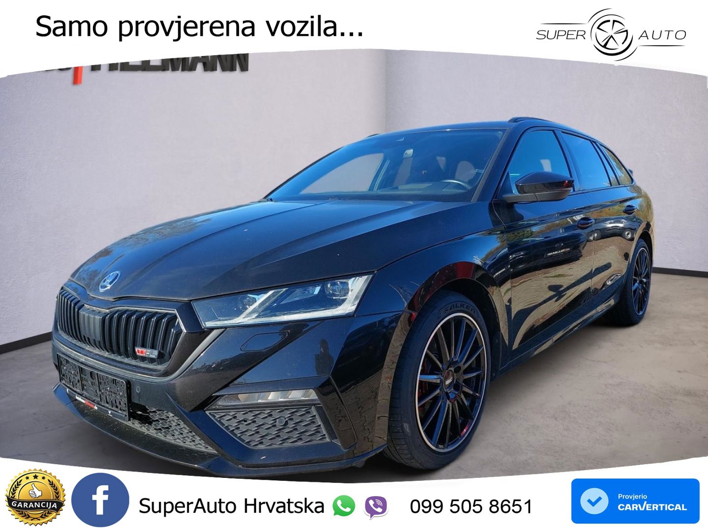 Škoda Octavia Combi RS 2.0 TDI (200 KS) 4x4 DSG LED+GR SJED+ACC