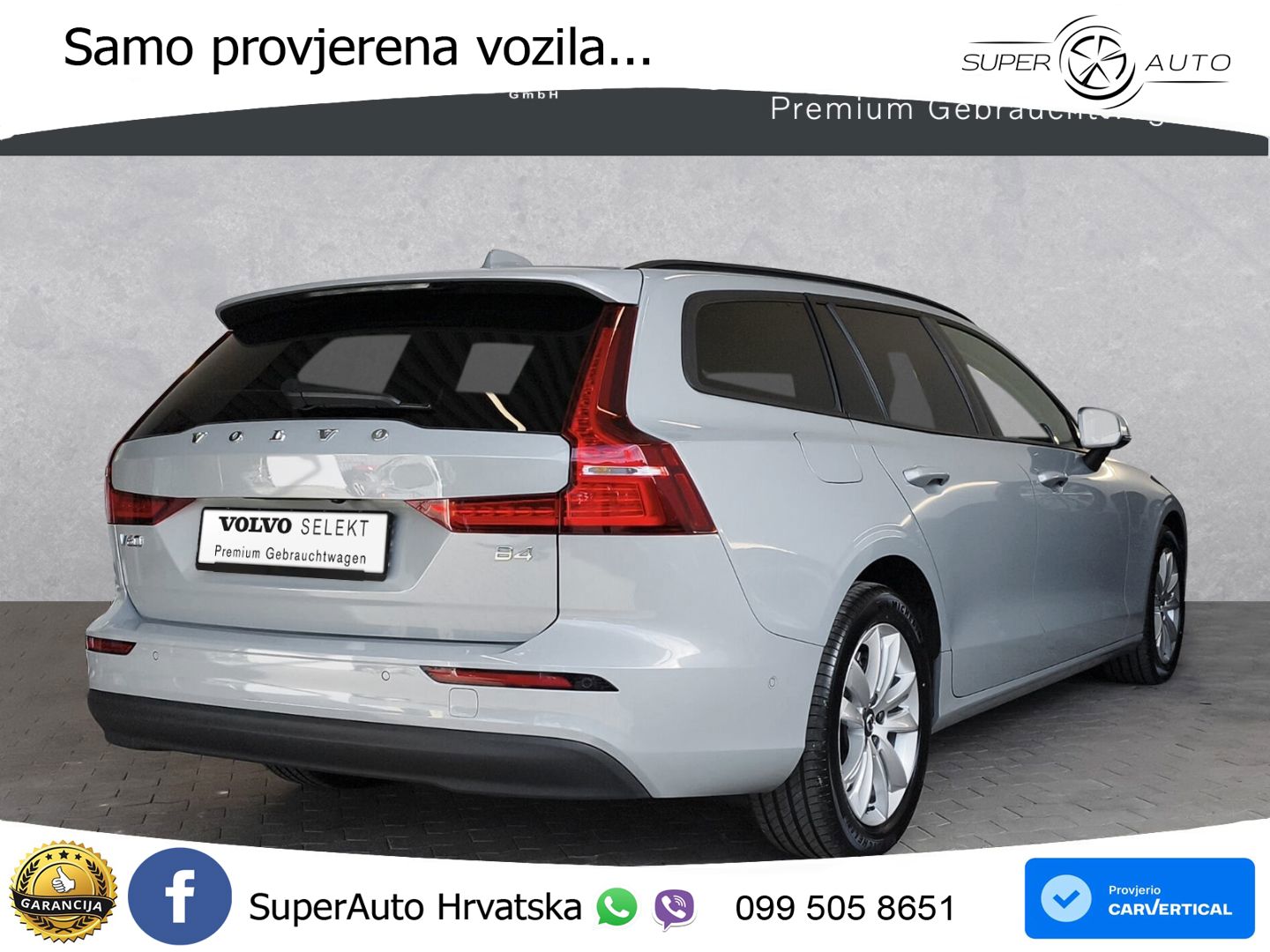Volvo V60 2.0 B4 Benzin DCT LED+GR SJED+ACC