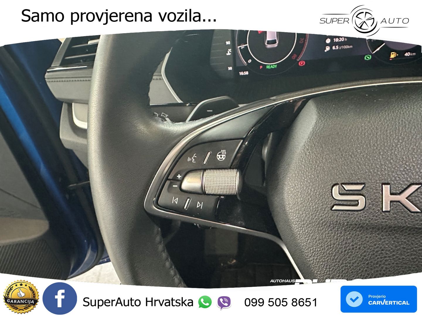 Škoda Octavia Combi 1.5 TSI (150 KS) DSG Selection LED+GR SJED+ACC