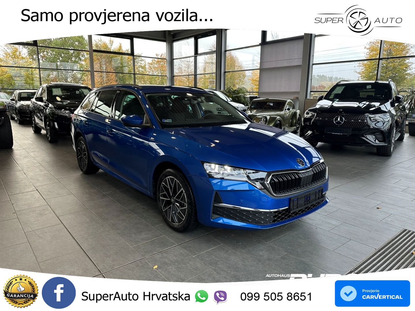 Škoda Octavia Combi 1.5 TSI (150 KS) DSG Selection LED+GR SJED+ACC