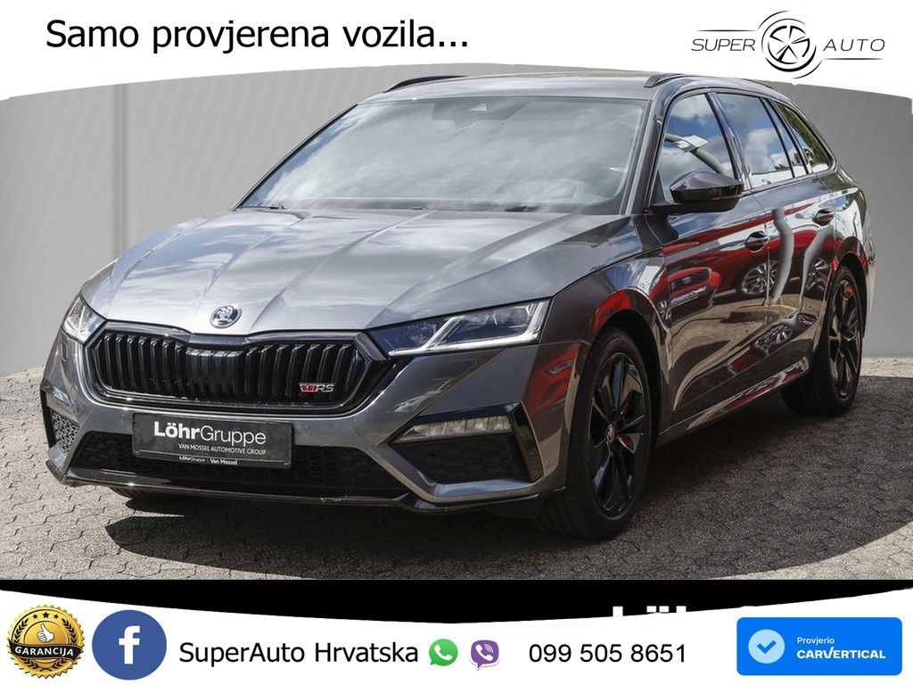 Škoda Octavia Combi RS 2.0 TDI (200 KS) DSG MATRIX+GR SJED+KAM