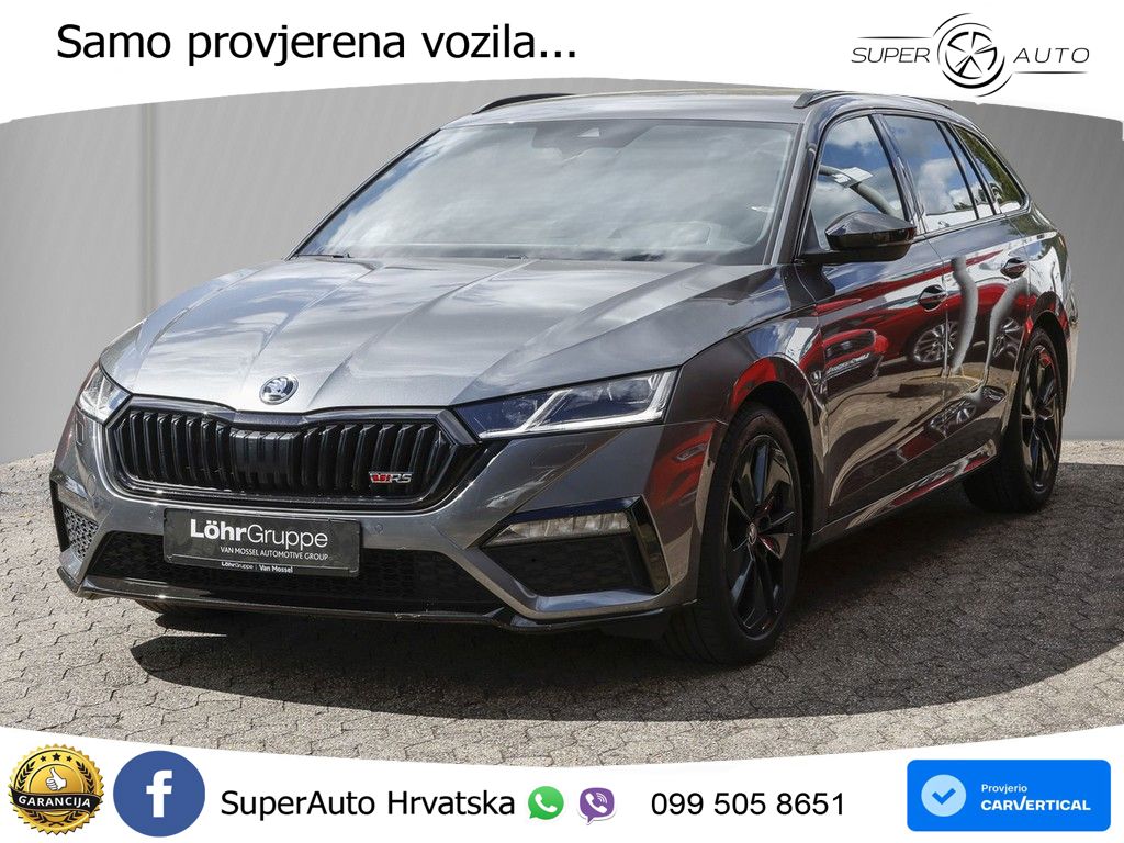 Škoda Octavia Combi RS 2.0 TDI (200 KS) DSG MATRIX+GR SJED+KAM