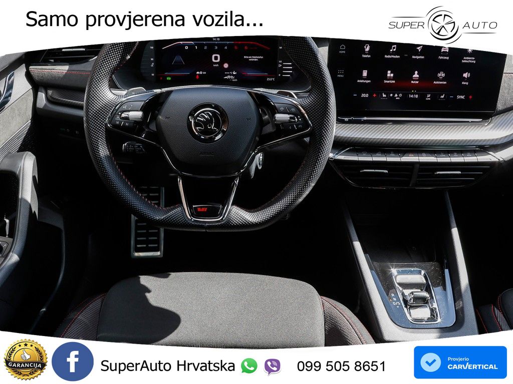 Škoda Octavia Combi RS 2.0 TDI (200 KS) DSG MATRIX+GR SJED+KAM