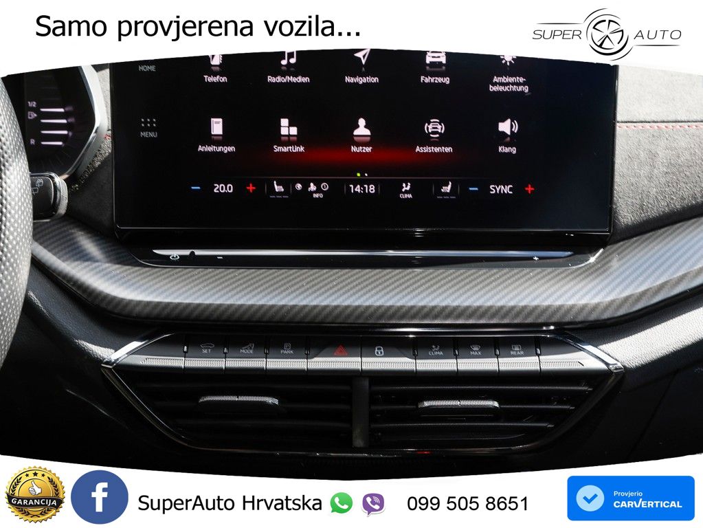Škoda Octavia Combi RS 2.0 TDI (200 KS) DSG MATRIX+GR SJED+KAM