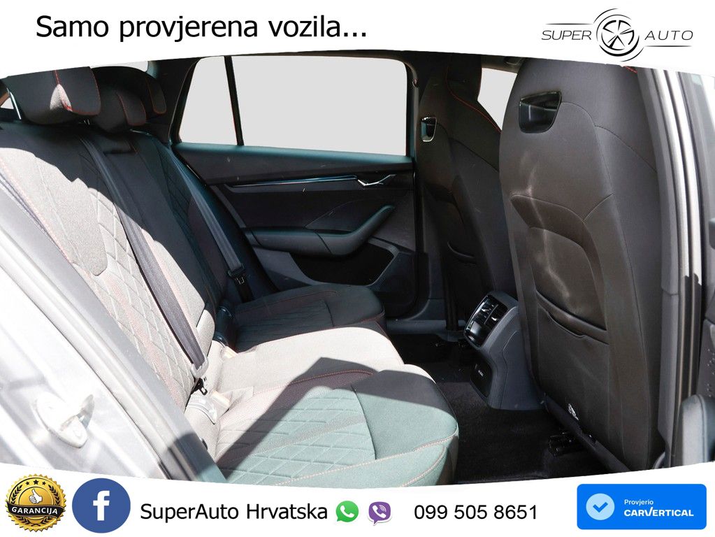 Škoda Octavia Combi RS 2.0 TDI (200 KS) DSG MATRIX+GR SJED+KAM