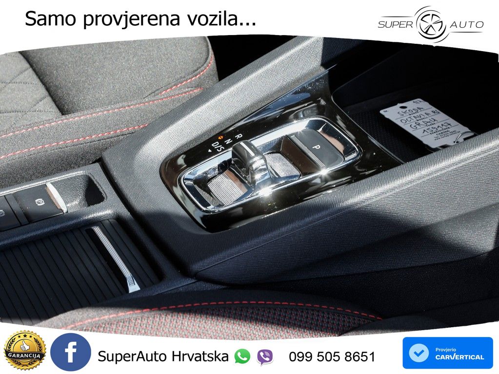 Škoda Octavia Combi RS 2.0 TDI (200 KS) DSG MATRIX+GR SJED+KAM