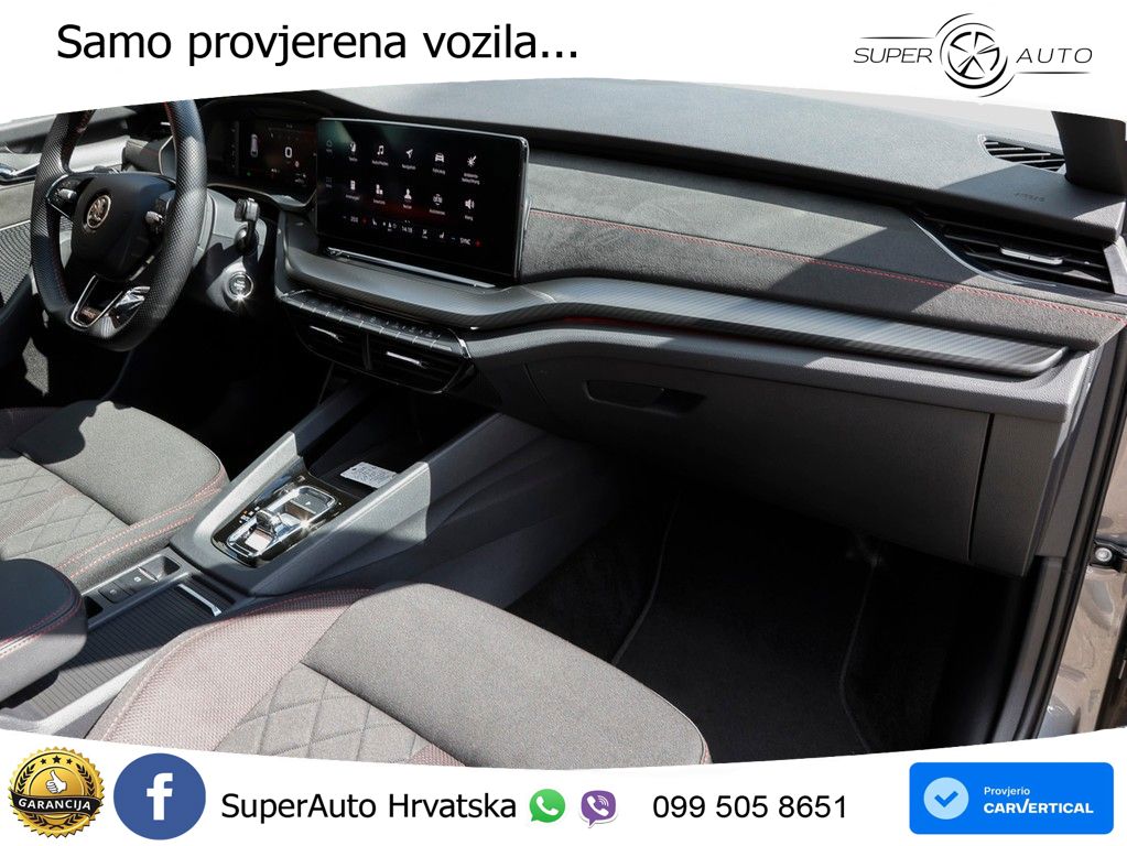 Škoda Octavia Combi RS 2.0 TDI (200 KS) DSG MATRIX+GR SJED+KAM