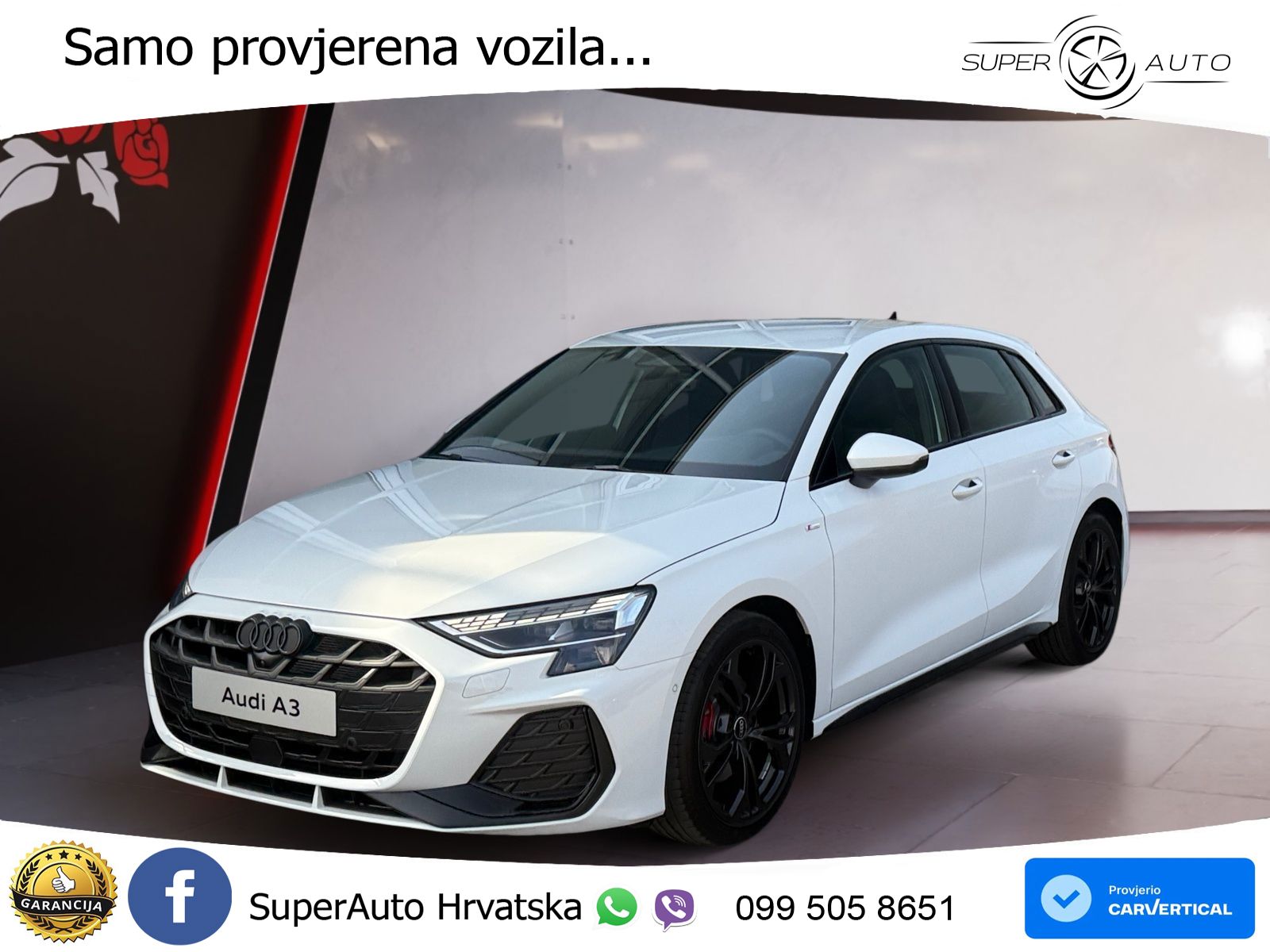 Audi A3 35 TFSI (150 KS) S tronic S line LED+GR SJED+ACC