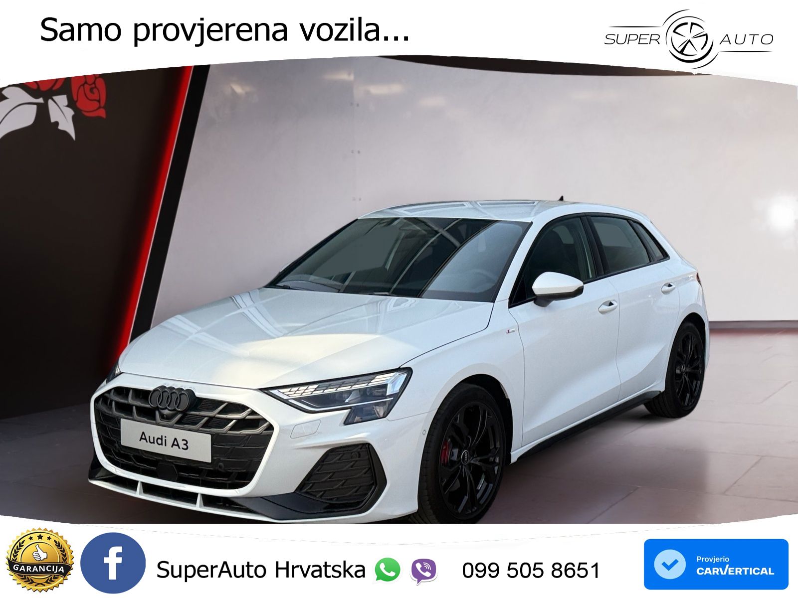Audi A3 35 TFSI (150 KS) S tronic S line LED+GR SJED+ACC