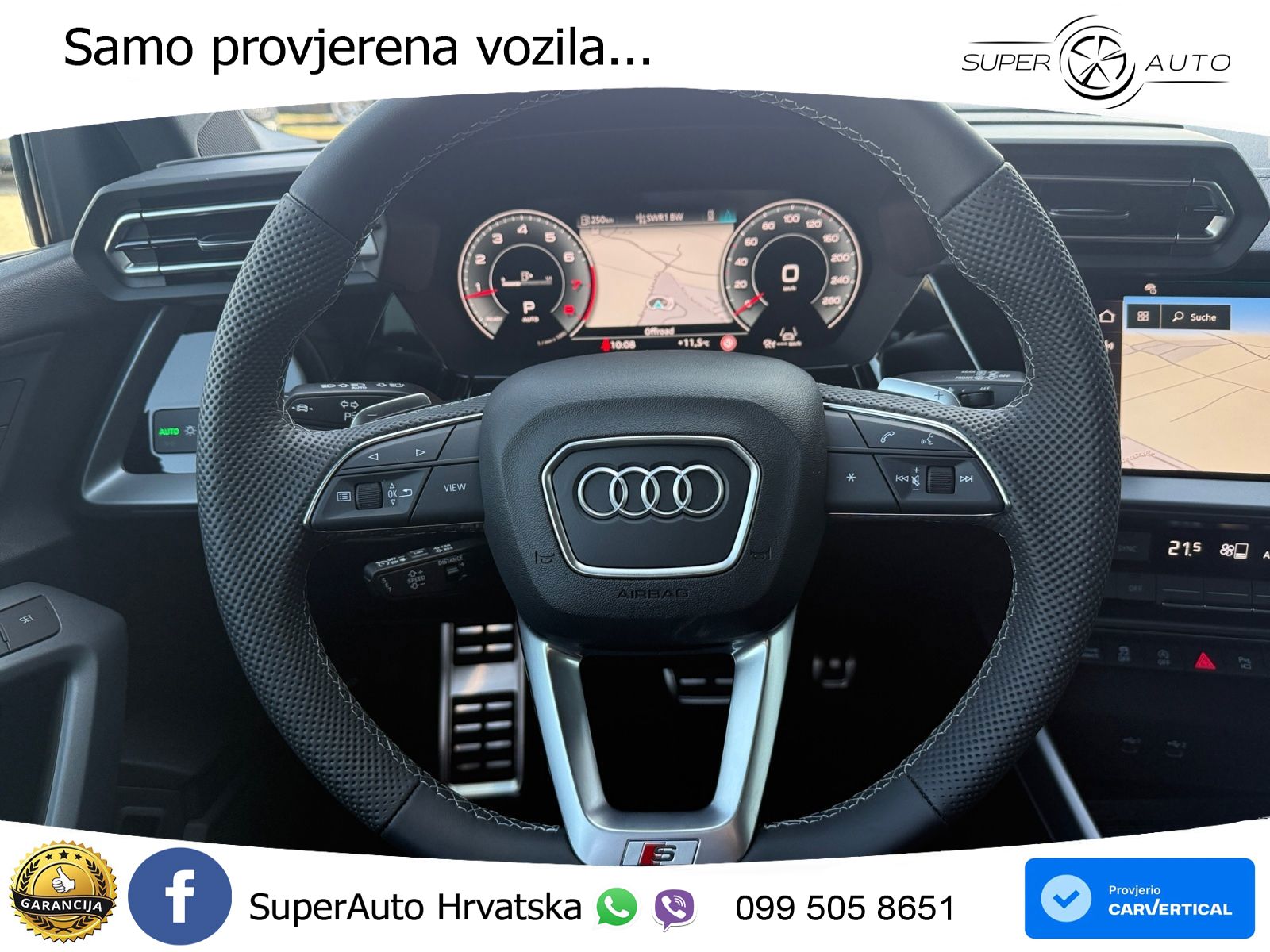 Audi A3 35 TFSI (150 KS) S tronic S line LED+GR SJED+ACC