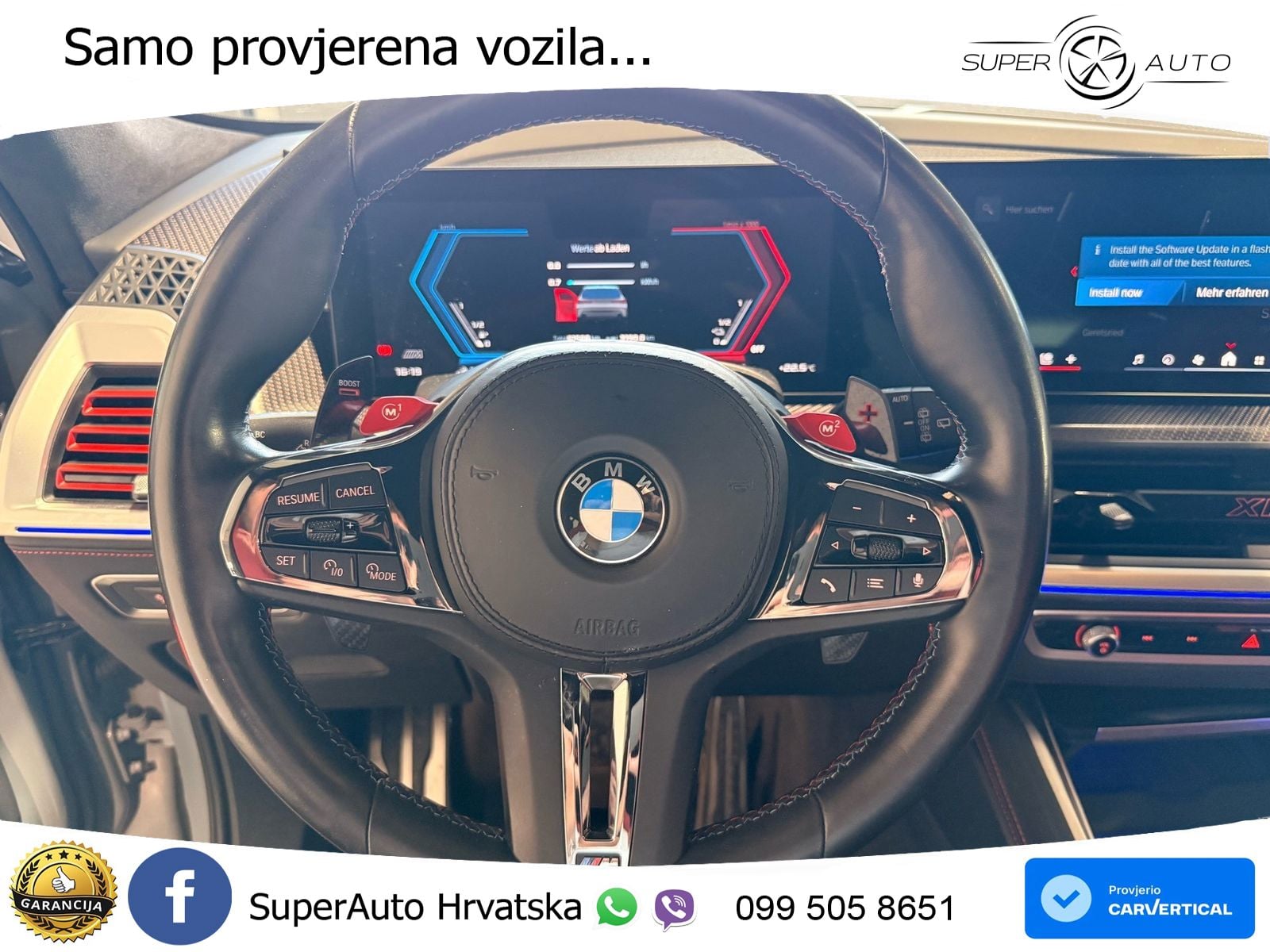 BMW XM Label Red 4.4 V8 (748 KS) xDrive Steptronic LED+GR SJED+ACC