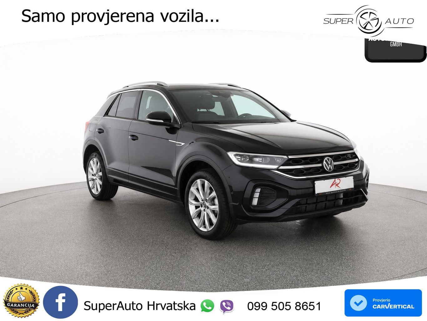 Volkswagen T-Roc 1.5 TSI (150 KS) DSG R-Line LED+GR SJED+ACC