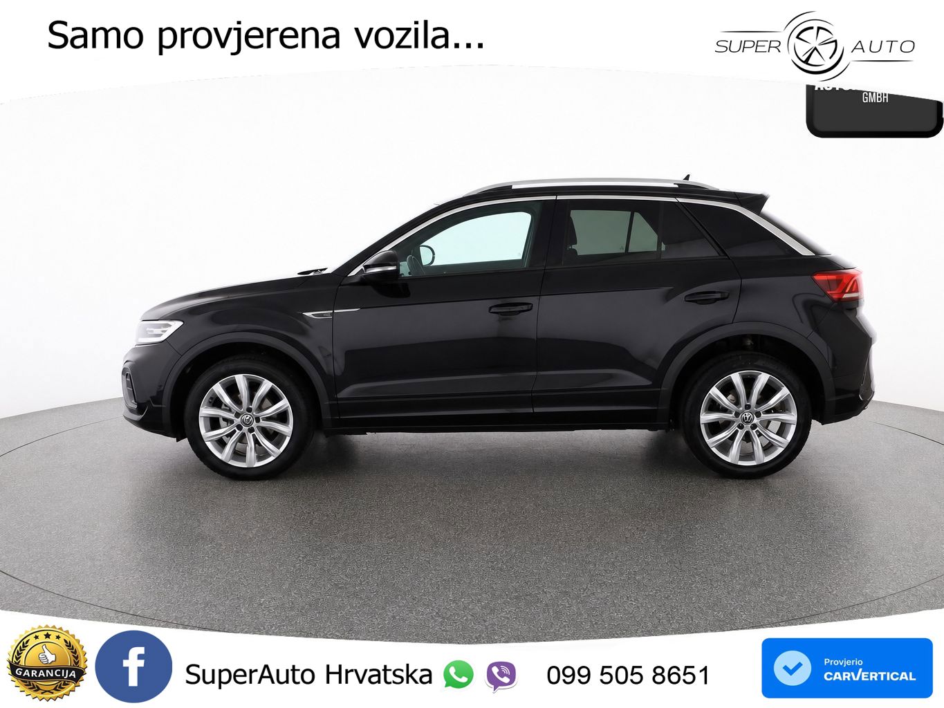 Volkswagen T-Roc 1.5 TSI (150 KS) DSG R-Line LED+GR SJED+ACC
