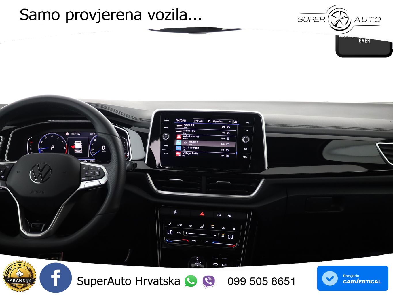 Volkswagen T-Roc 1.5 TSI (150 KS) DSG R-Line LED+GR SJED+ACC