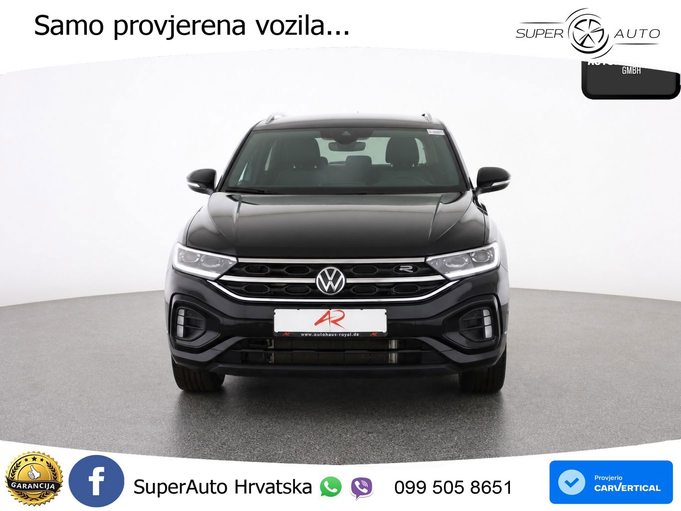 Volkswagen T-Roc 1.5 TSI (150 KS) DSG R-Line LED+GR SJED+ACC