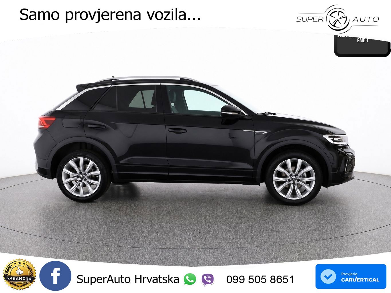 Volkswagen T-Roc 1.5 TSI (150 KS) DSG R-Line LED+GR SJED+ACC