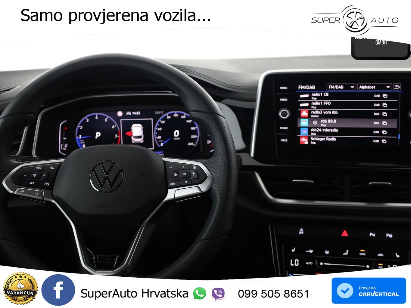 Volkswagen T-Roc 1.5 TSI (150 KS) DSG R-Line LED+GR SJED+ACC
