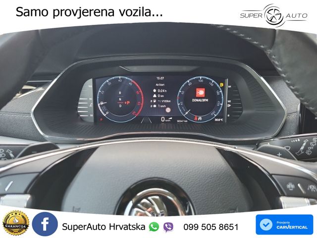 Škoda Octavia Combi 2.0 TDI (150 KS) DSG LED+GR SJED+ACC