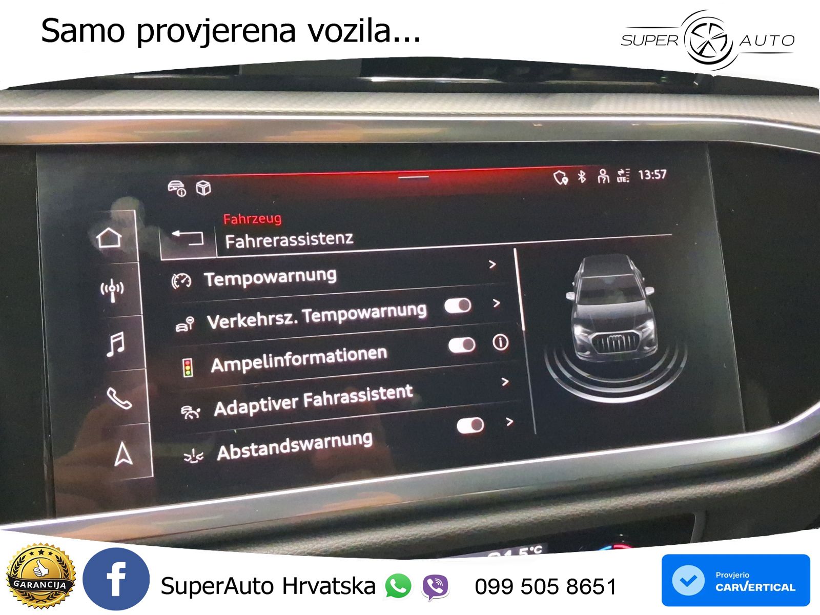 Audi Q3 35 TFSI (150 KS) S tronic advanced LED+GR SJED+ACC