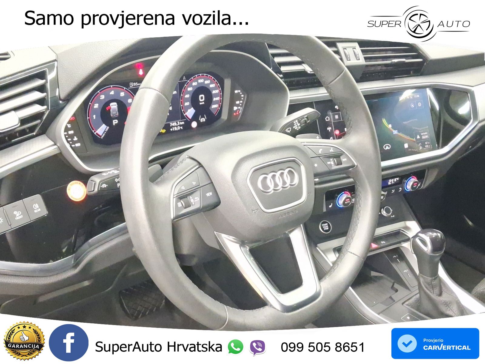 Audi Q3 35 TFSI (150 KS) S tronic advanced LED+GR SJED+ACC