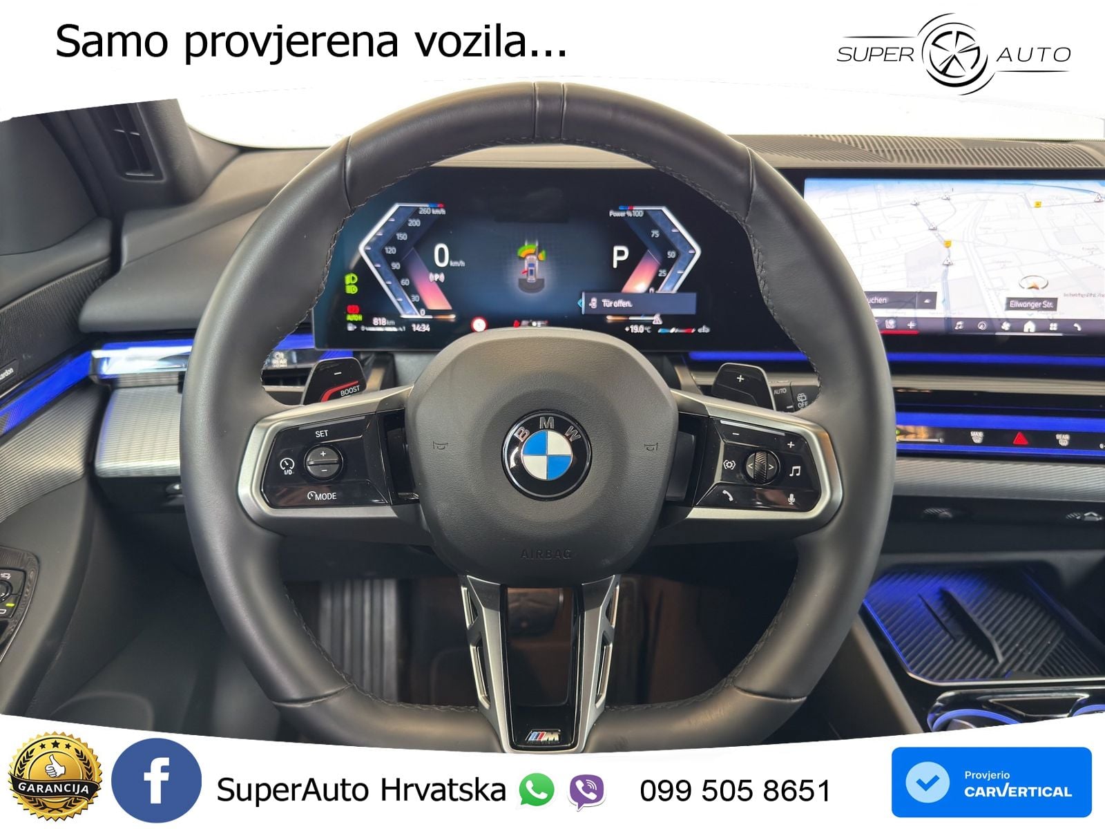 BMW 520d Touring (197 KS) xDrive Steptronic M Sport LED+GR SJED+ACC