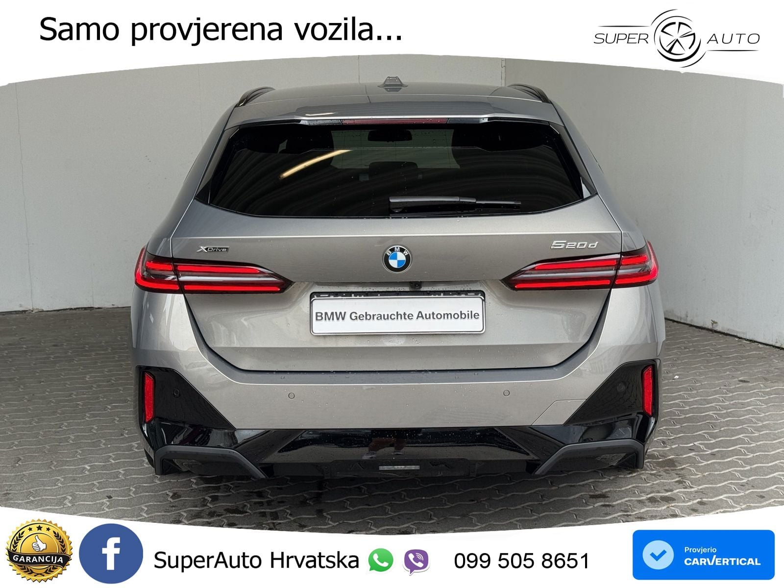 BMW 520d Touring (197 KS) xDrive Steptronic M Sport LED+GR SJED+ACC