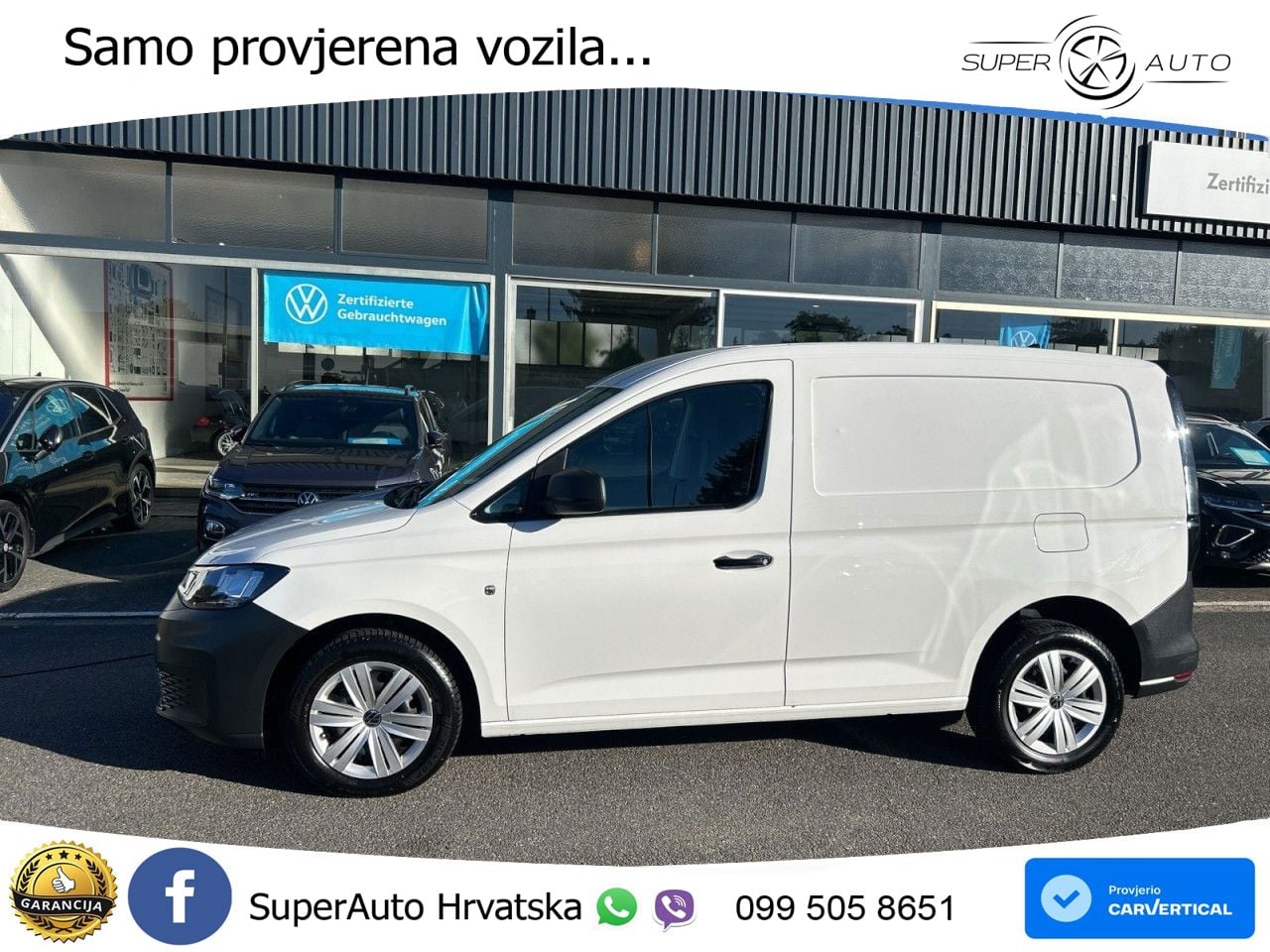 Volkswagen Caddy Cargo 2.0 TDI EcoProfi Klima Einparkhilfe 102 KS