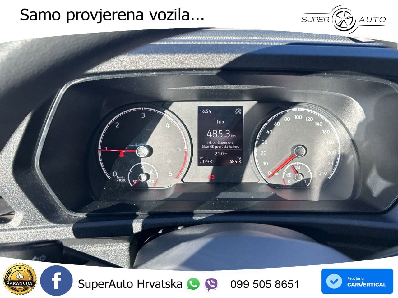 Volkswagen Caddy Cargo 2.0 TDI EcoProfi Klima Einparkhilfe 102 KS