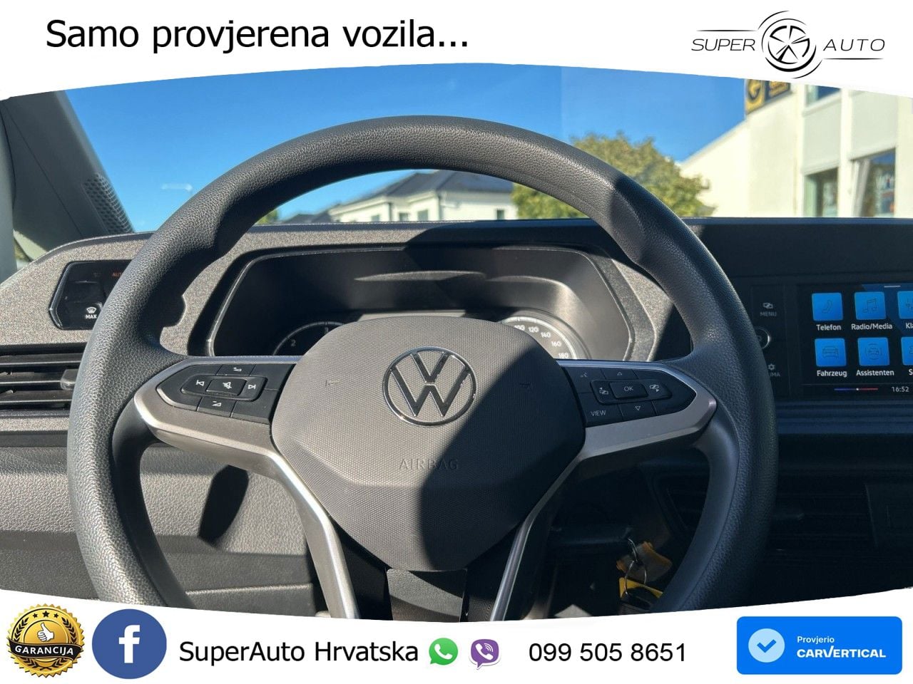 Volkswagen Caddy Cargo 2.0 TDI EcoProfi Klima Einparkhilfe 102 KS